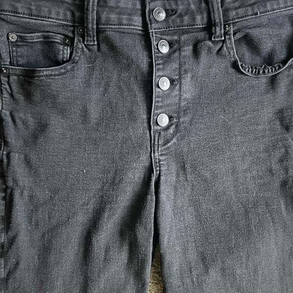 80s Flare American Eagle High Waisted Jeans - Picture 2 of 4